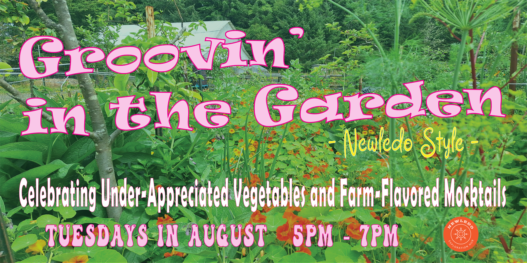 -->  brochure: Groovin in the Garden